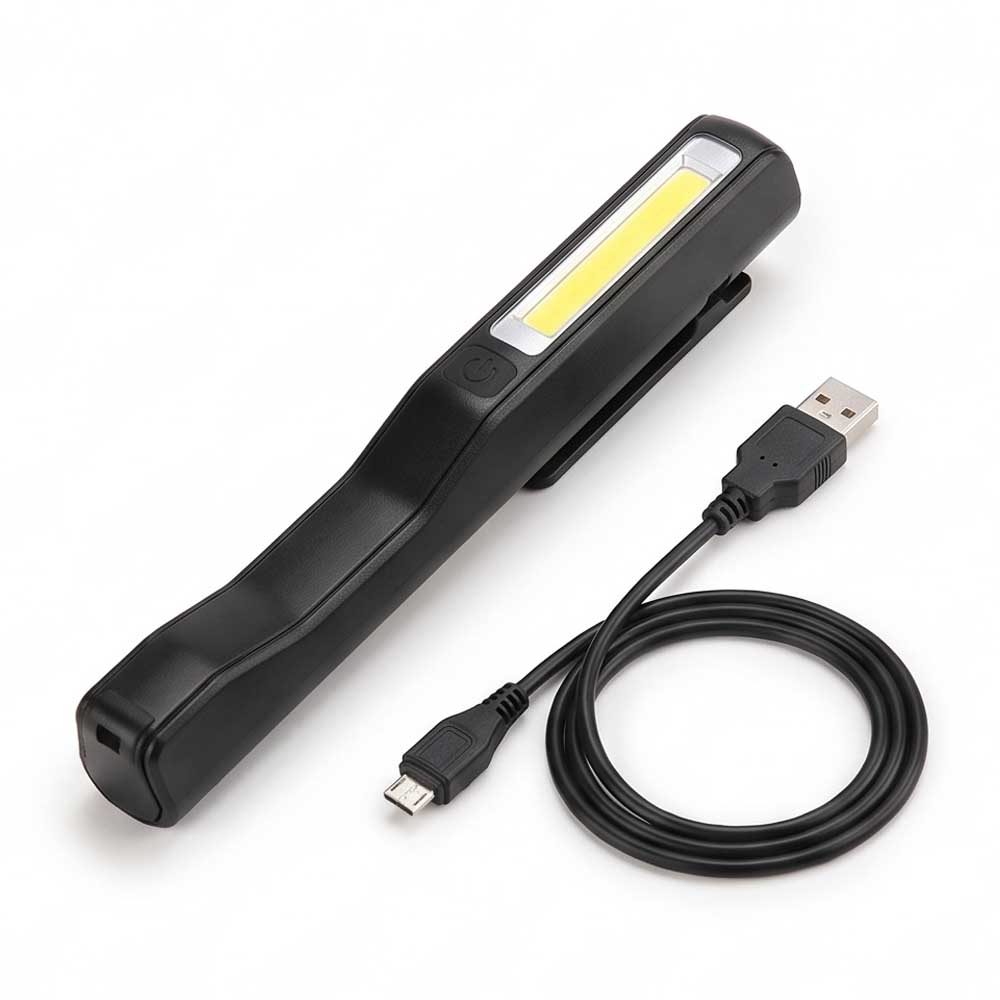 Pencil Pocket Rechargeable Cob LED Light