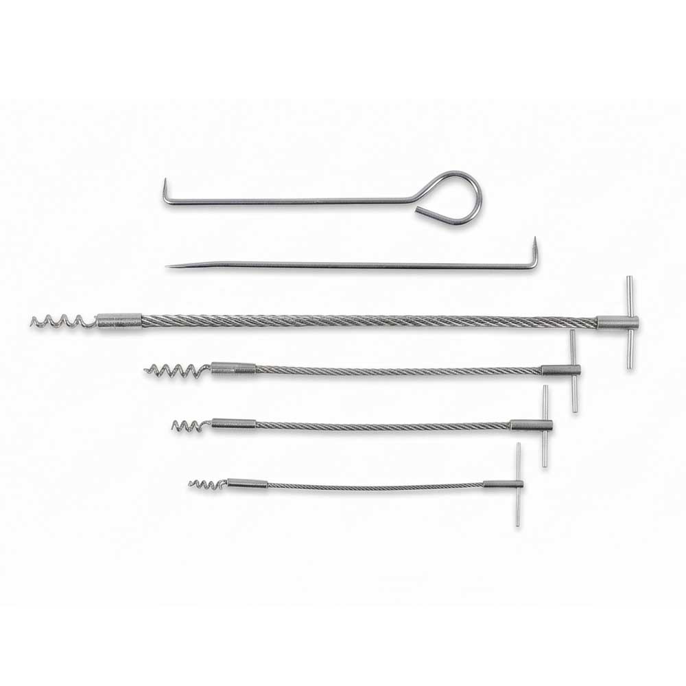 6 Pcs Stainless Steel Flexible Hook Set