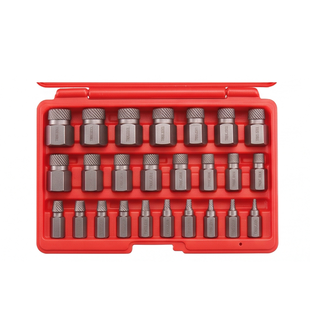 25 Pcs Multi Spline ScrewExtractor Set