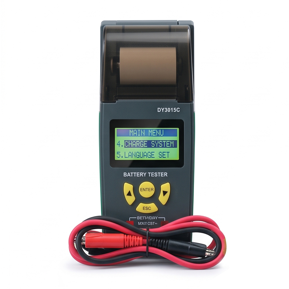 Auto Digital BatteryLoad Tester With Printer
