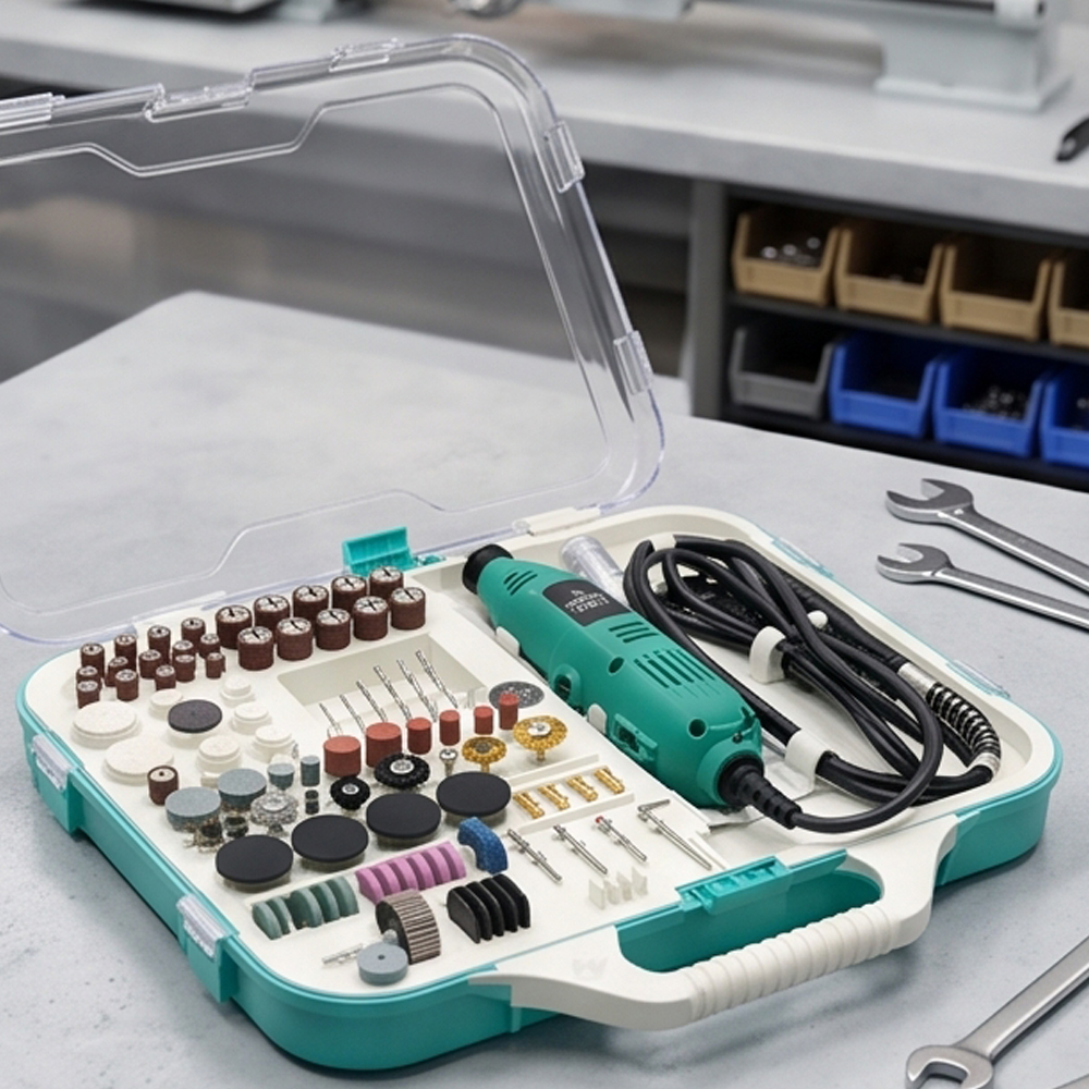 215 Pcs Electrical DieGrinder Rotary Tool Kit