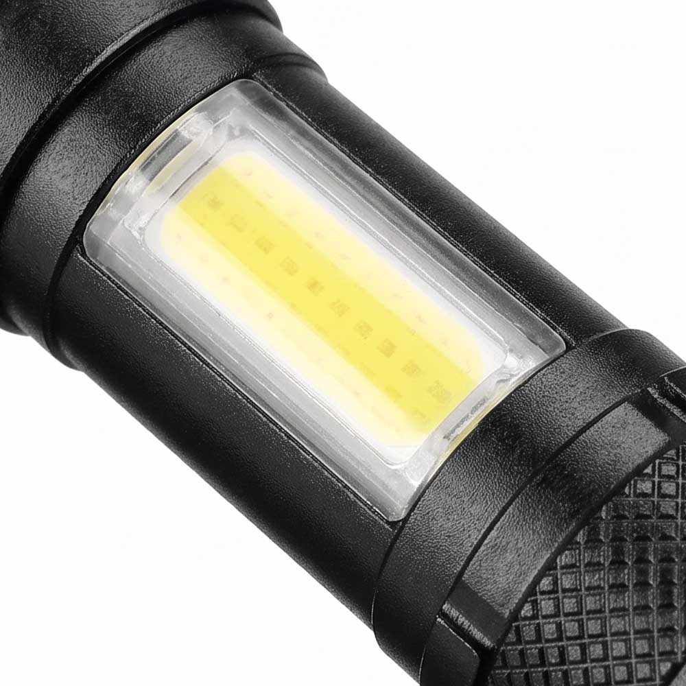 Rechargeable Zoomable Flashlight