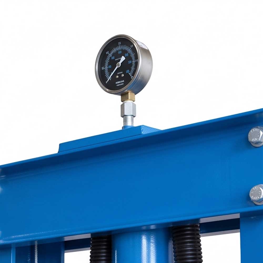 Hydraulic Shop PressFor Workshop WithGauge