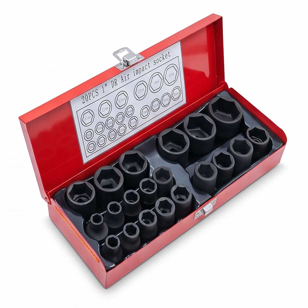 20 Pcs Impact Socket Set