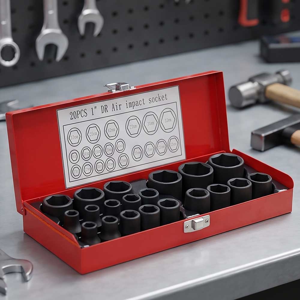 20 Pcs Impact Socket Set