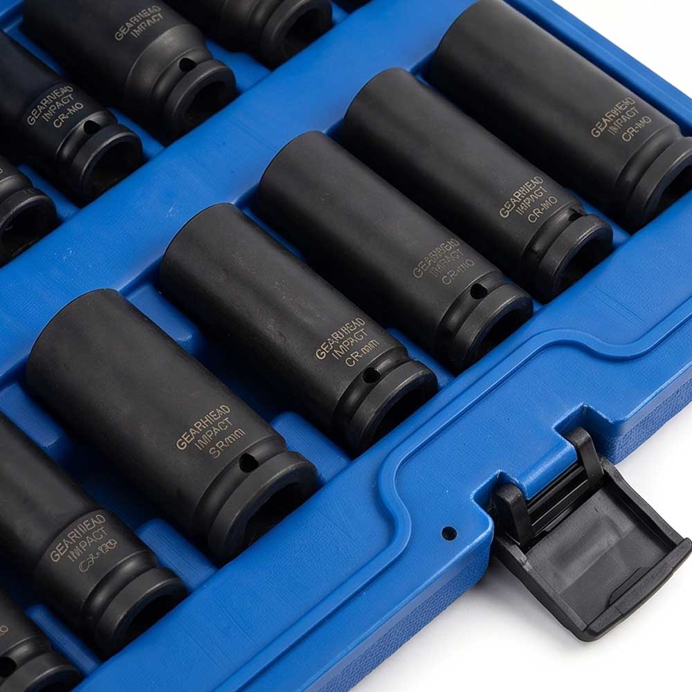 16 Pcs Impact Socket Set