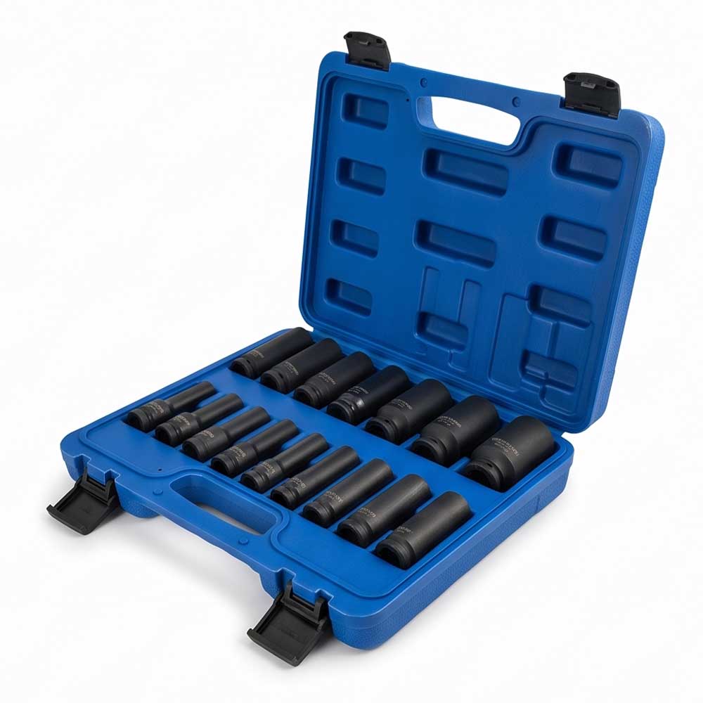 16 Pcs Impact Socket Set