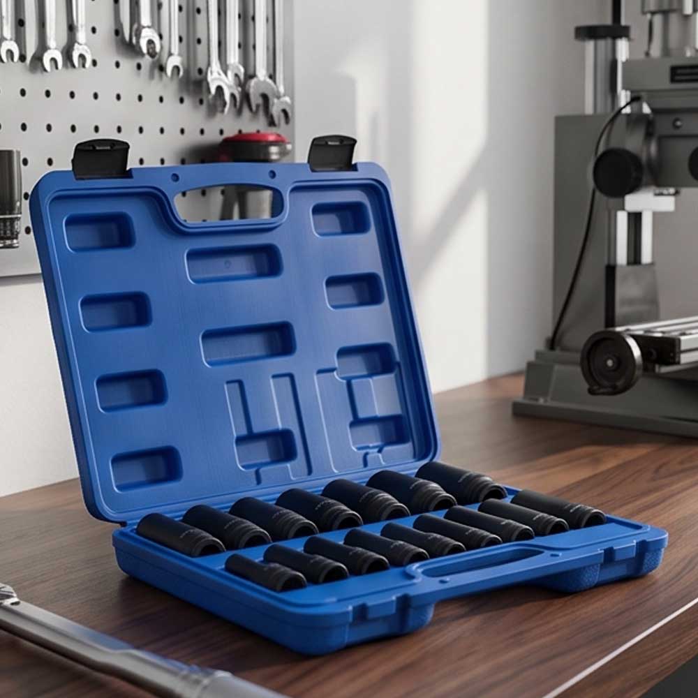 16 Pcs Impact Socket Set