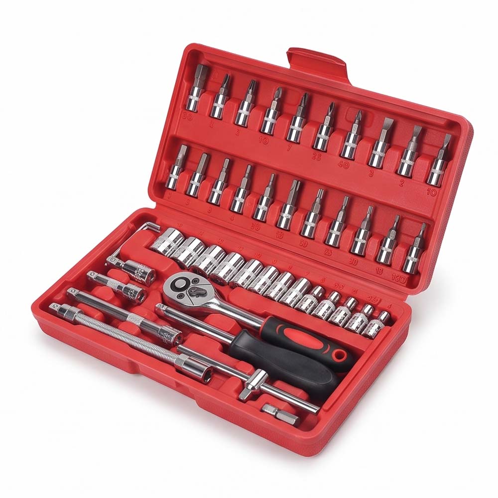 46 Pcs Bits 1/4