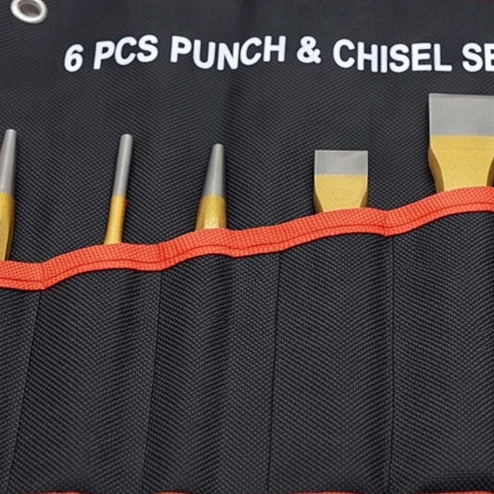 6-Piece Chisel Set with Pouch Packing