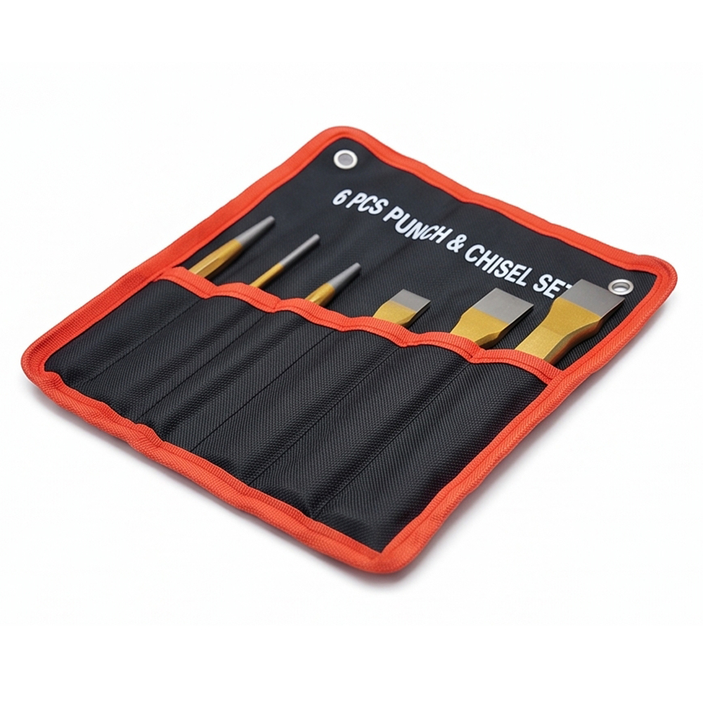 6-Piece Chisel Set with Pouch Packing
