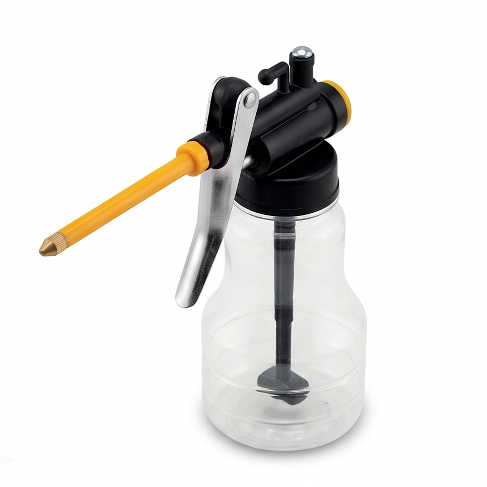 300CC  HIGH PRESSURE TRANSPARENT  OIL CAN
