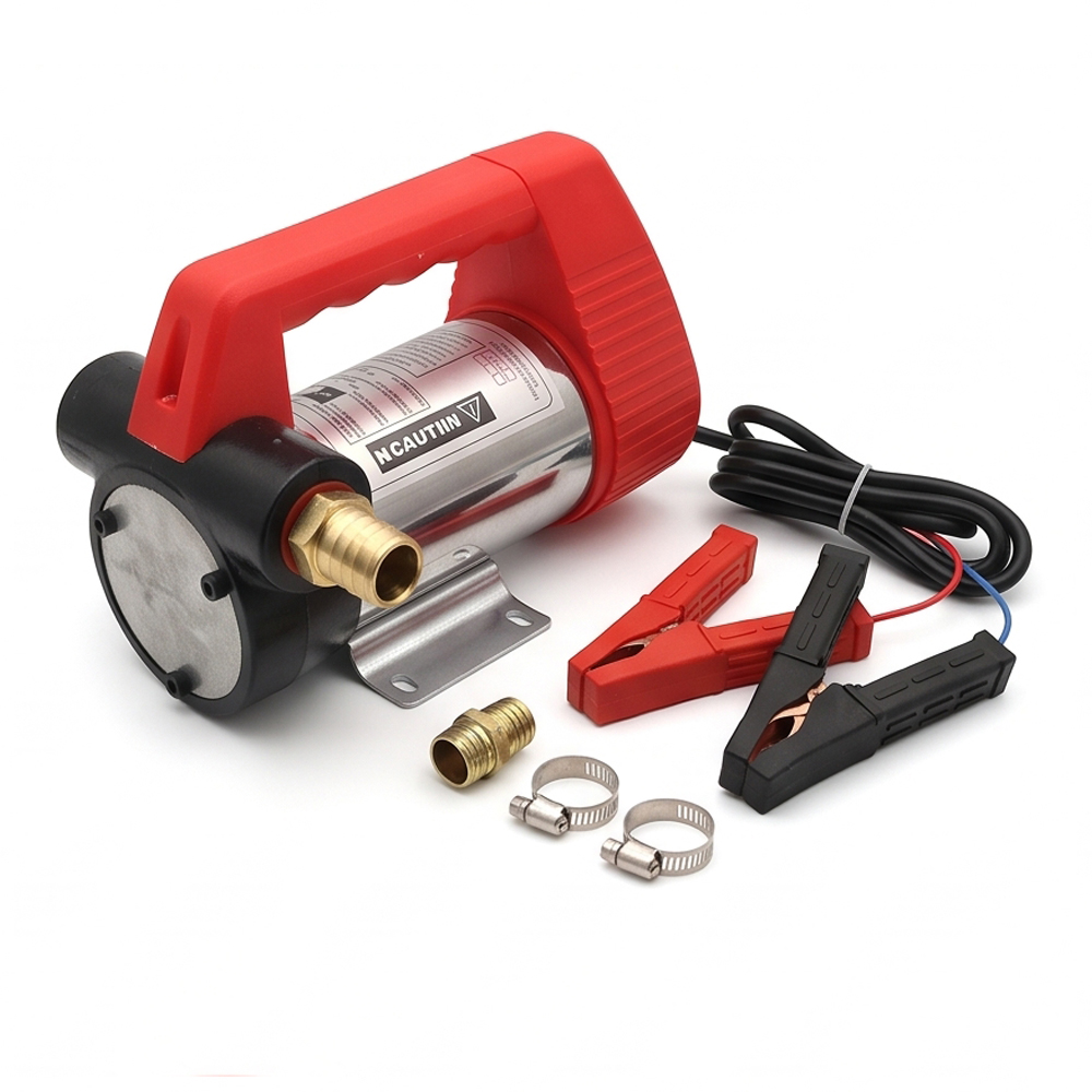 24V Portable Electric Oil Transfer Extractor Fluid Suction Pump