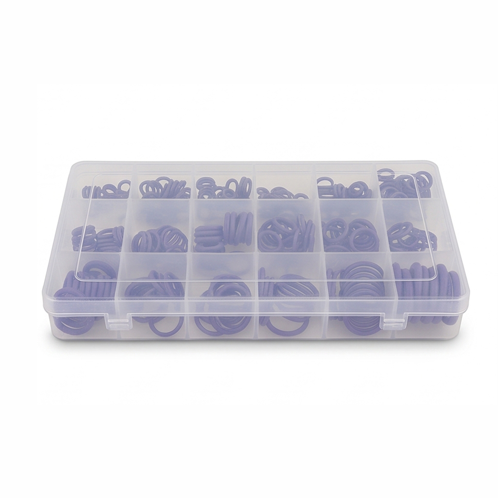PURPLE RUBBER O-RING ASSORTMENT SET