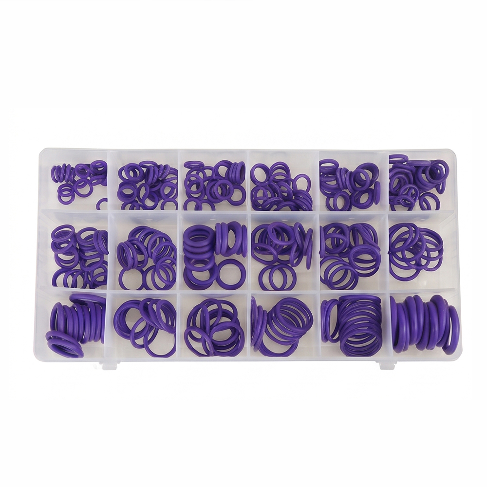 PURPLE RUBBER O-RING ASSORTMENT SET