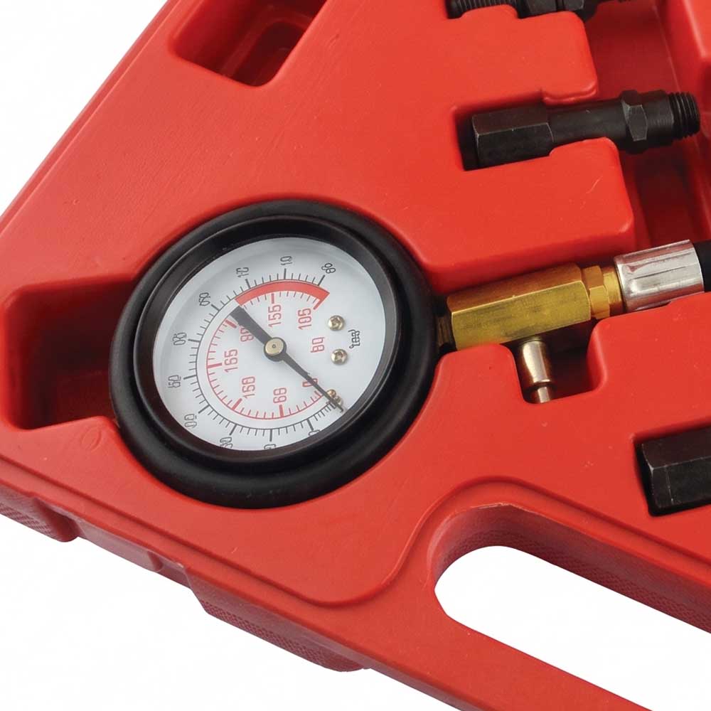 8 Pcs Petrol Engine Compression Tester Kit
