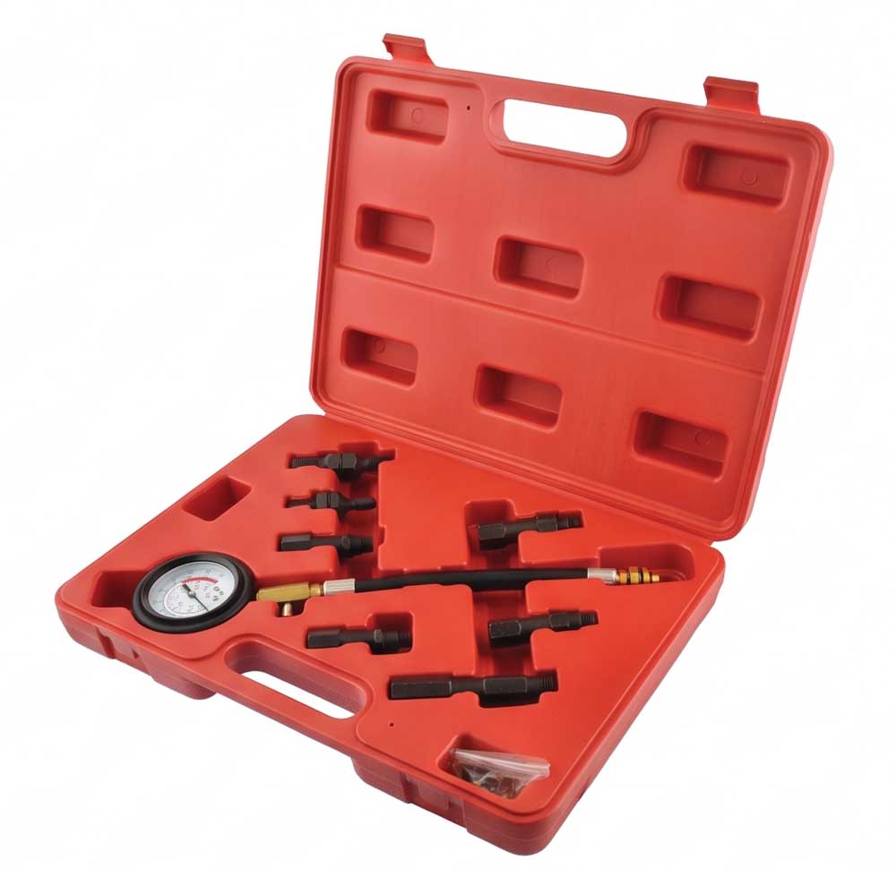 8 Pcs Petrol Engine Compression Tester Kit