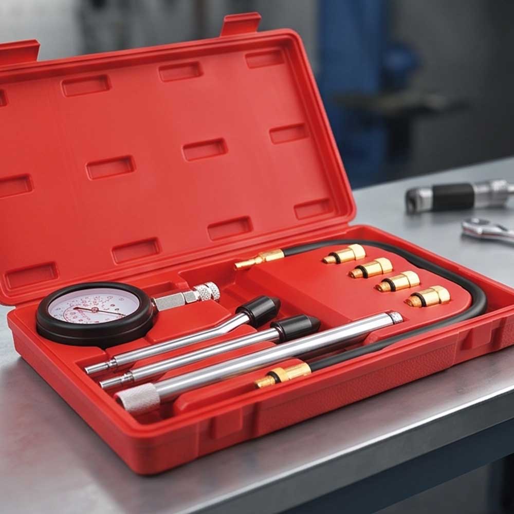 Gasoline Engine Compression Tester Kit