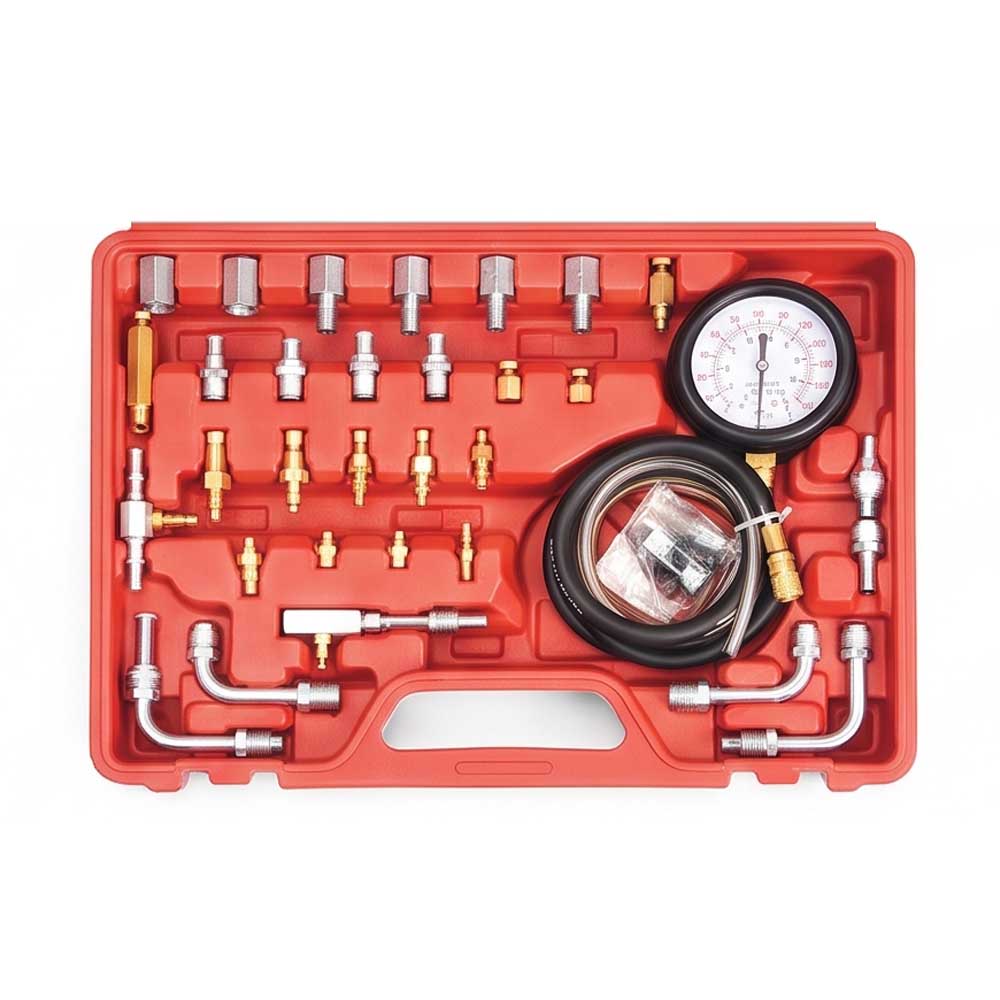 Gasoline Engine Compression Tester Kit 140 PSI