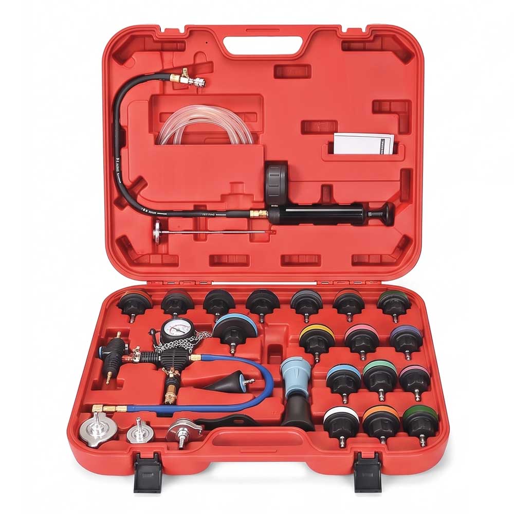 28 Pcs Radiator Pressure Tester Kit