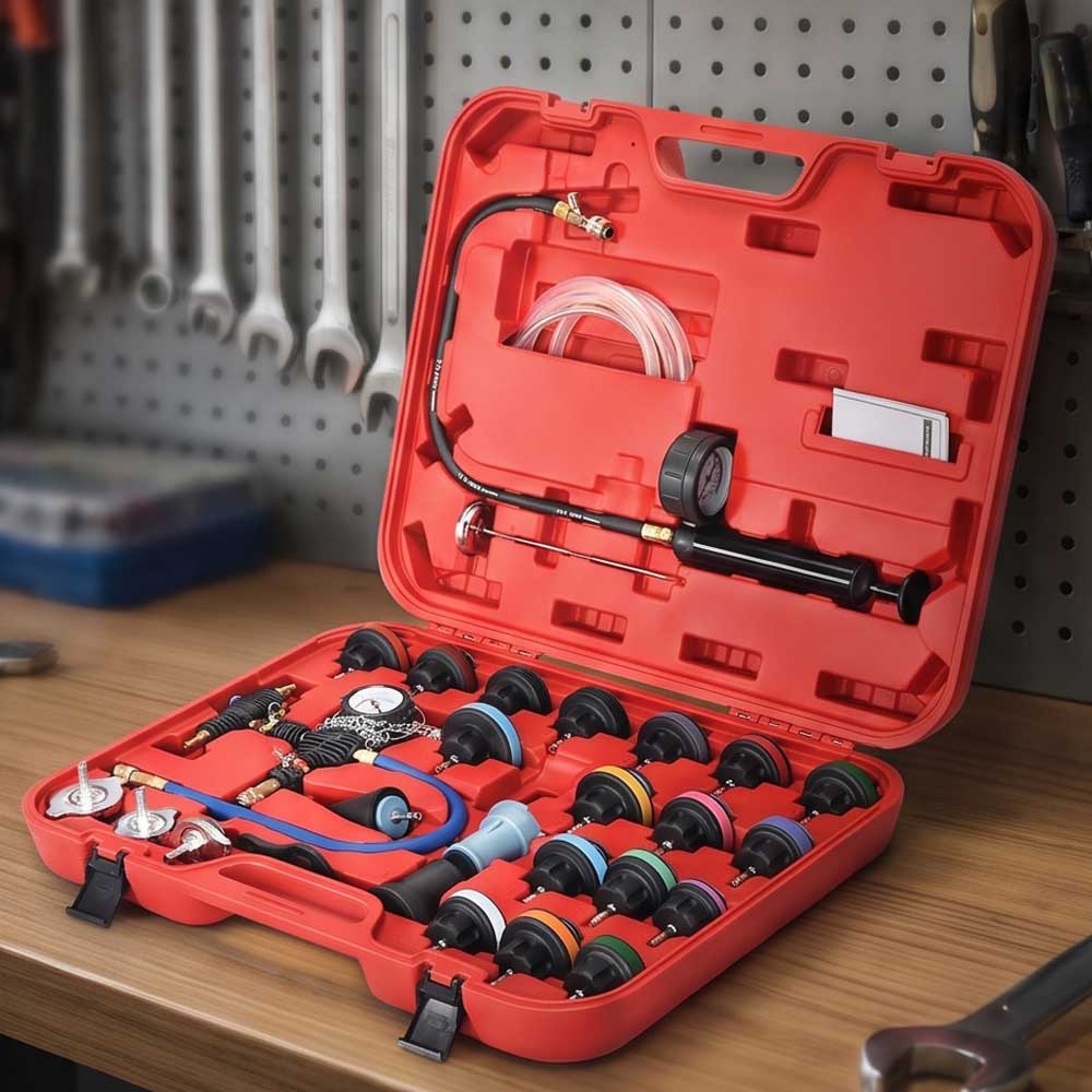 28 Pcs Radiator Pressure Tester Kit