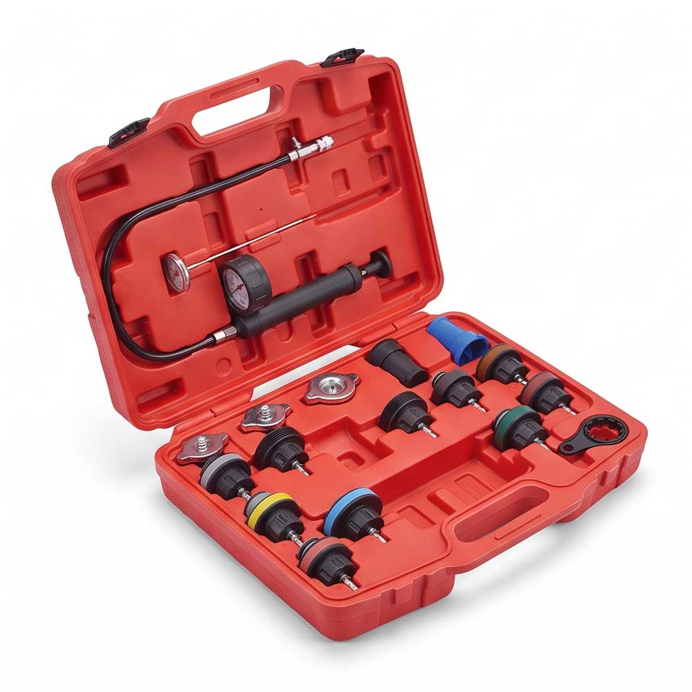 18 Pcs Radiator Pressure Tester Kit